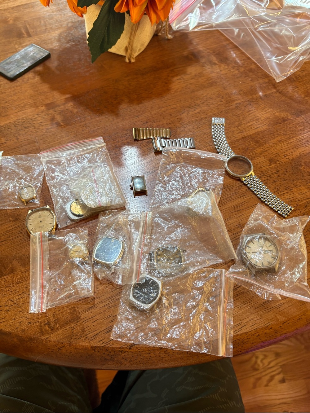 Authentic omega part / watch lot